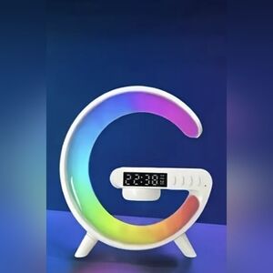 Wireless Sunrise Alarm Speaker with RGB Rhythm Light - Fast Charging T10MIS
